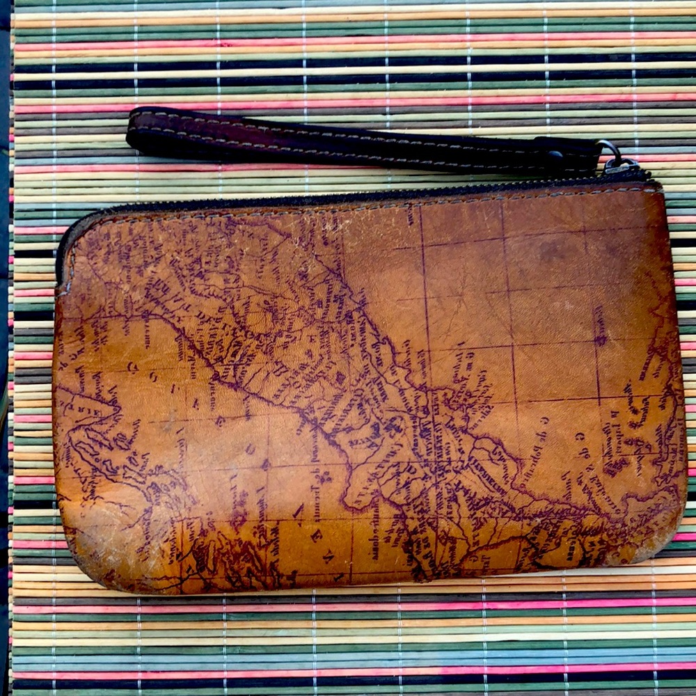 Patricia Nash Italian Leather Wristlet